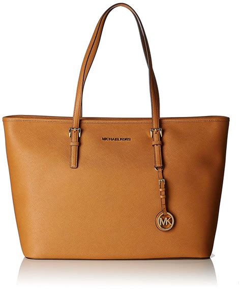 michael kors jet set saffiano tote medium|Michael Kors marilyn tote.